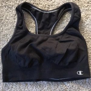 Black champion sports bra